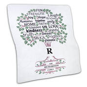 The Personalized Family Values Blanket 12220 0017 a main
