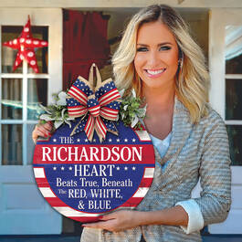 The Personalized Family All American Welcome Sign 12414 0013 m model