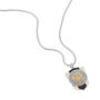 Personalized Diamond Shield Pendant 11230 0025 d angle