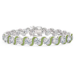 Birthstone Swirl Bracelet 11063 0019 h august