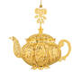 2025 Gold Ornament Collection 12034 0054 l teapot