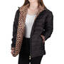 Black Quilted Leopard Jacket 11168 0013 m model