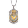 Personalized Liberty Diamond Dog Tag 11231 0024 b front