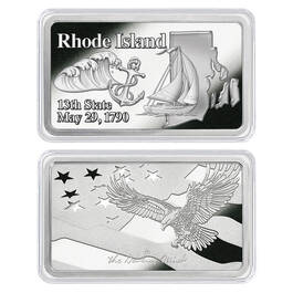 America the Beautiful Silver Plated Ingot Collection 11985 0014 zn RI