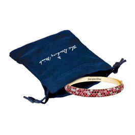Personalized Birthstone Mosaic Bangle 11388 0017 n gift pouch