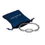 Personalized Custom Cut Black Diamond Bracelet 12362 0015 i gift pouch