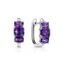 amethyst royal valour earrings UK ARVE a main