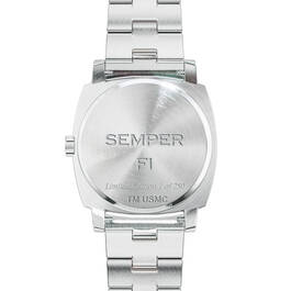 Personalized Custom Crafted US Marines Diamond Watch 12409 0044 b back