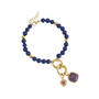 True Blue Lapis Charm Necklace with FREE Matching Bracelet 12612 0013 c bracelet