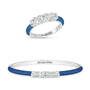 Brilliant Birthstone Bangle with Free Matching Ring 12683 0017 i september