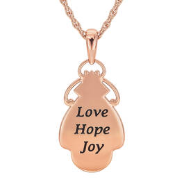 Love Hope Joy Turquoise Copper Necklace 11198 0017 c back