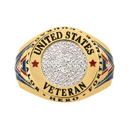 Veterans Legacy Diamond Ring 12420 0015 b top