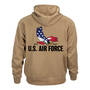 The Personalized US Air Force Hoodie 11649 0020 d back