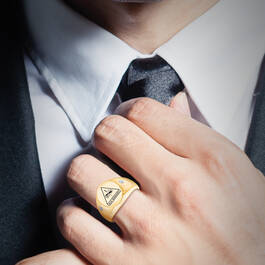 Personalized Army Unit Insignia Diamond Ring 12272 0097 m model