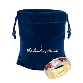 Personalized Genuine Birthstone Ring Set 12549 0011 l giftpouch