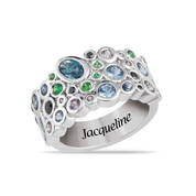 Sea of Sparkle Ring 12654 0012 a main