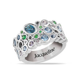 Sea of Sparkle Ring 12654 0012 a main