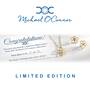 Michael O Connor Limited Edition Diamond Flower Set 11142 1988 b card