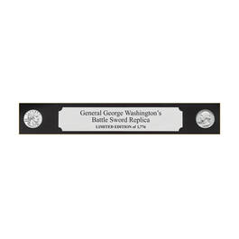 General George Washingtons Battle Sword Mini Replica 12493 0017 d box