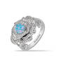 Personalized Love Blossom Ring with FREE Matching Earrings 12226 0011 d ring