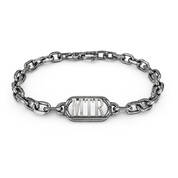 Personalized Custom Cut Black Diamond Bracelet 12362 0015 a main