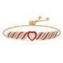 Everlasting Love Birthstone Bracelet, Personalized Everlasting Love Birthstone Bracelet 10674 0012 g july