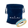 Genuine Aquamarine Birthstone Ring 12394 0033 g giftpouch