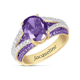 Birthstone Galore Ring 12421 0014 b february