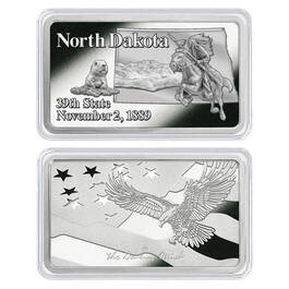 America the Beautiful Silver Plated Ingot Collection 11985 0014 zc ND