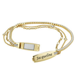 Signature Diamond Bracelet 12540 0010 b unclasped