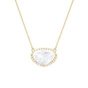 Modern Made Diamond Pendant with Free Earrings 11142 1913 b pendant