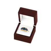 Neptune Blue Sapphire 9kt Gold Ring 12517 0019 g giftbox