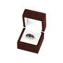 Neptune Blue Sapphire 9kt Gold Ring 12517 0019 g giftbox