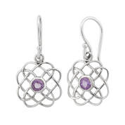 Amethyst Crisscross Pendant Earring Set 11142 0394 b alt