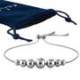 Silver Reflections Bolo Bead Bracelet 6107 001 7 2