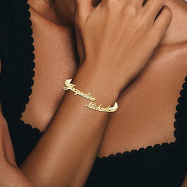 Golden Forever Custom Name Bracelet 12245 0026 m model