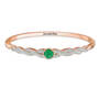 Personalized Copper & Jade Swirl Bracelet 12241 0012 a main