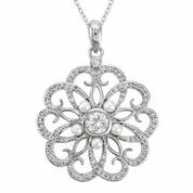 Fabulously Floral Pendant  Earring Set 6357 001 4 2