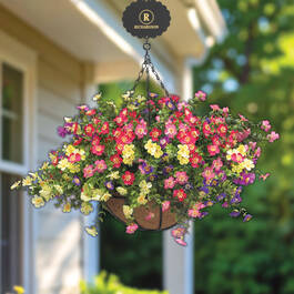 The Personalized Forever Blossom Basket 12379 0016 b outdoor