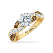 Mocha Swirl Diamonisse Ring 12359 0010 a main