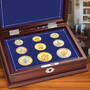 Platinum and Gold Enh Bicent Mint Mark Set 12147 0017 b display