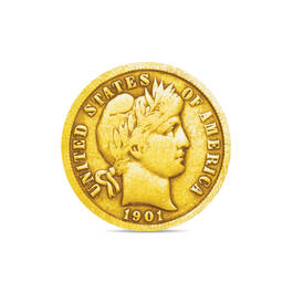 Gold Enhanced US Coins 11130 0034 d coin 2