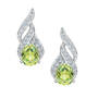 Genuine Birthstone and Diamond Earrings 11573 0020 h august