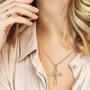 Faith Moves Mountains Diamond Cross Pendant 7228 002 7 4