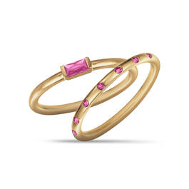 Double My Dazzle Birthstone Ring Set 11572 0013 j october