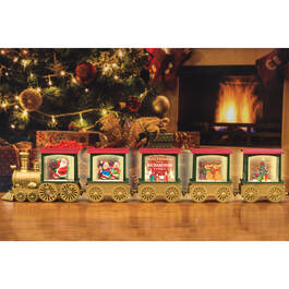 The Personalization Family Holiday Lighted Train 12009 0014 m room