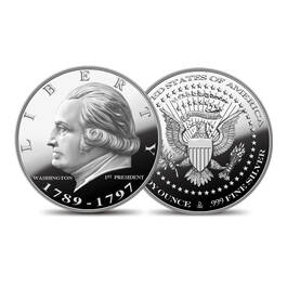 US Presidential Silver Commemoratives 9154 0252 a Washingtoncommemorative