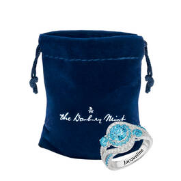 Shimmering Sea Crystal Ring 12369 0018 g giftpouch