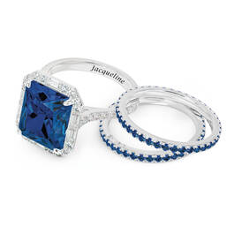 Birthstone Beauty Stackable Ring Set 12323 0013 i september