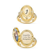 Say it with Love Locket Ring 12500 0018 a main